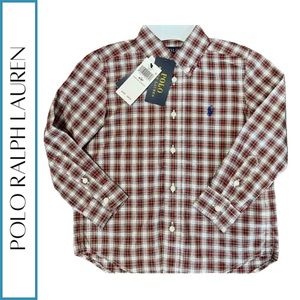 NWT Ralph Lauren Sz 4T button up shirt